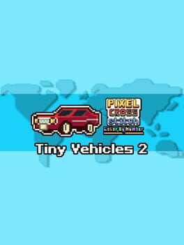 Pixel Cross Stitch: Color by Number – Tiny Vehicles Pack 2