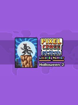 Pixel Cross Stitch: Color by Number – Halloween Pack 2