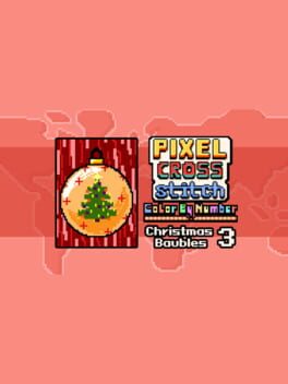 Pixel Cross Stitch: Color by Number – Christmas Baubles Pack 3