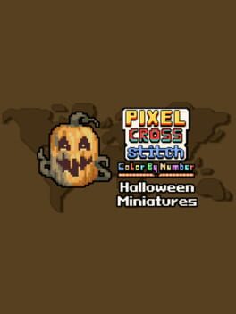 Pixel Cross Stitch: Color by Number – Halloween Minis Pack