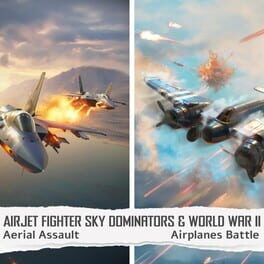 AirJet Fighter Sky Dominators: Aerial Assault & World War II – Airplanes Battle