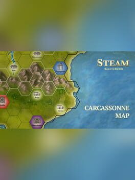 Steam: Rails to Riches – Carcassonne Map