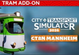City Transport Simulator 2026: Tram DLC – GT8N Mannheim