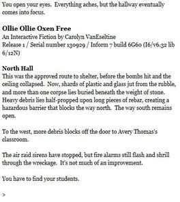 Ollie Ollie Oxen Free