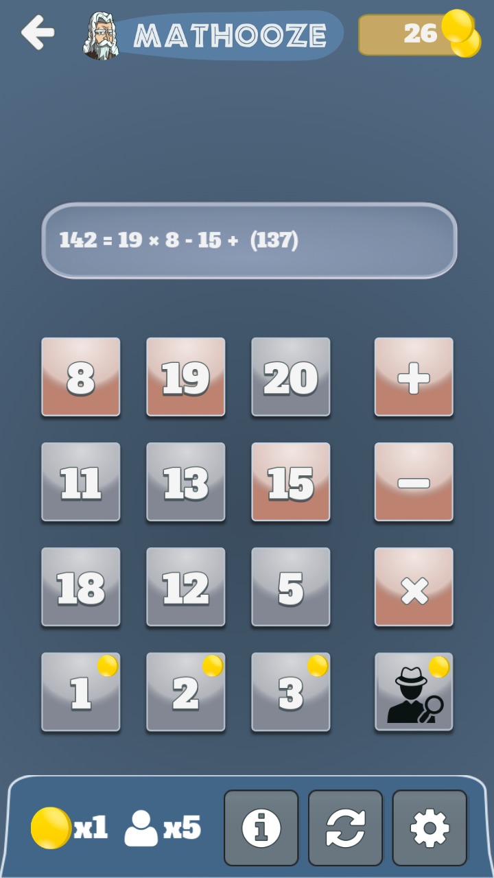 Mathooze – The Math Puzzle Game!