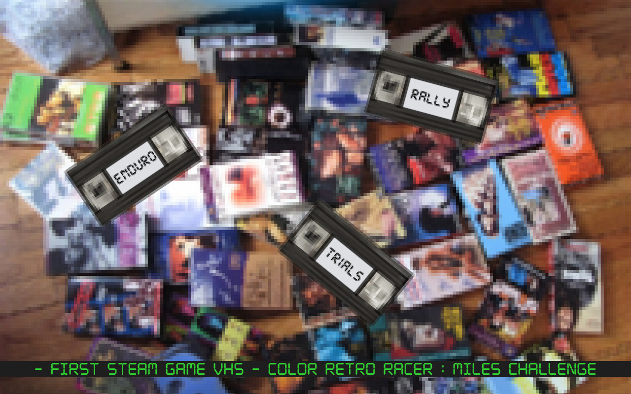 Color Retro Racer: Miles Challenge