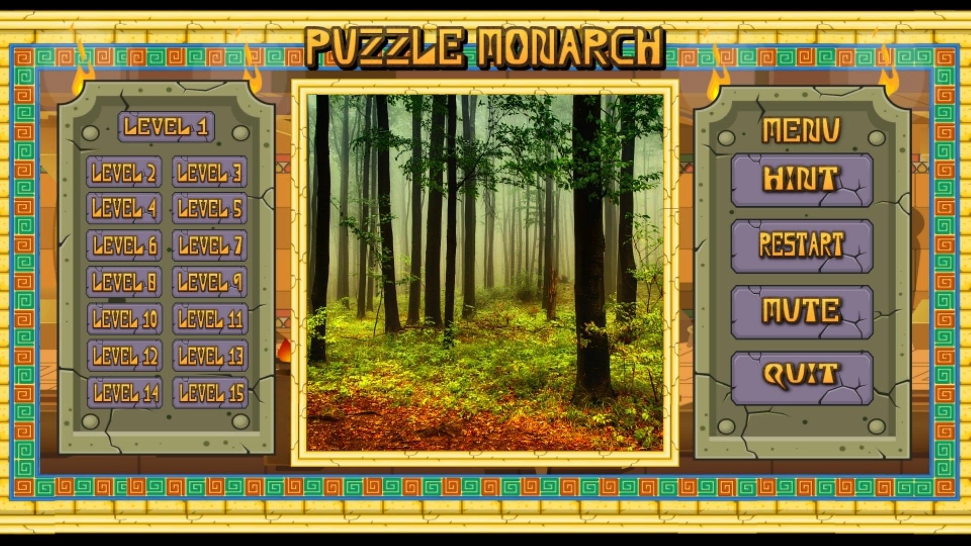 Puzzle Monarch: Forests