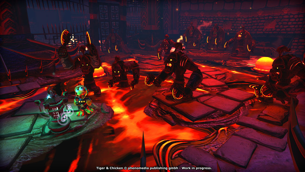 Moorhuhn: Tiger and Chicken