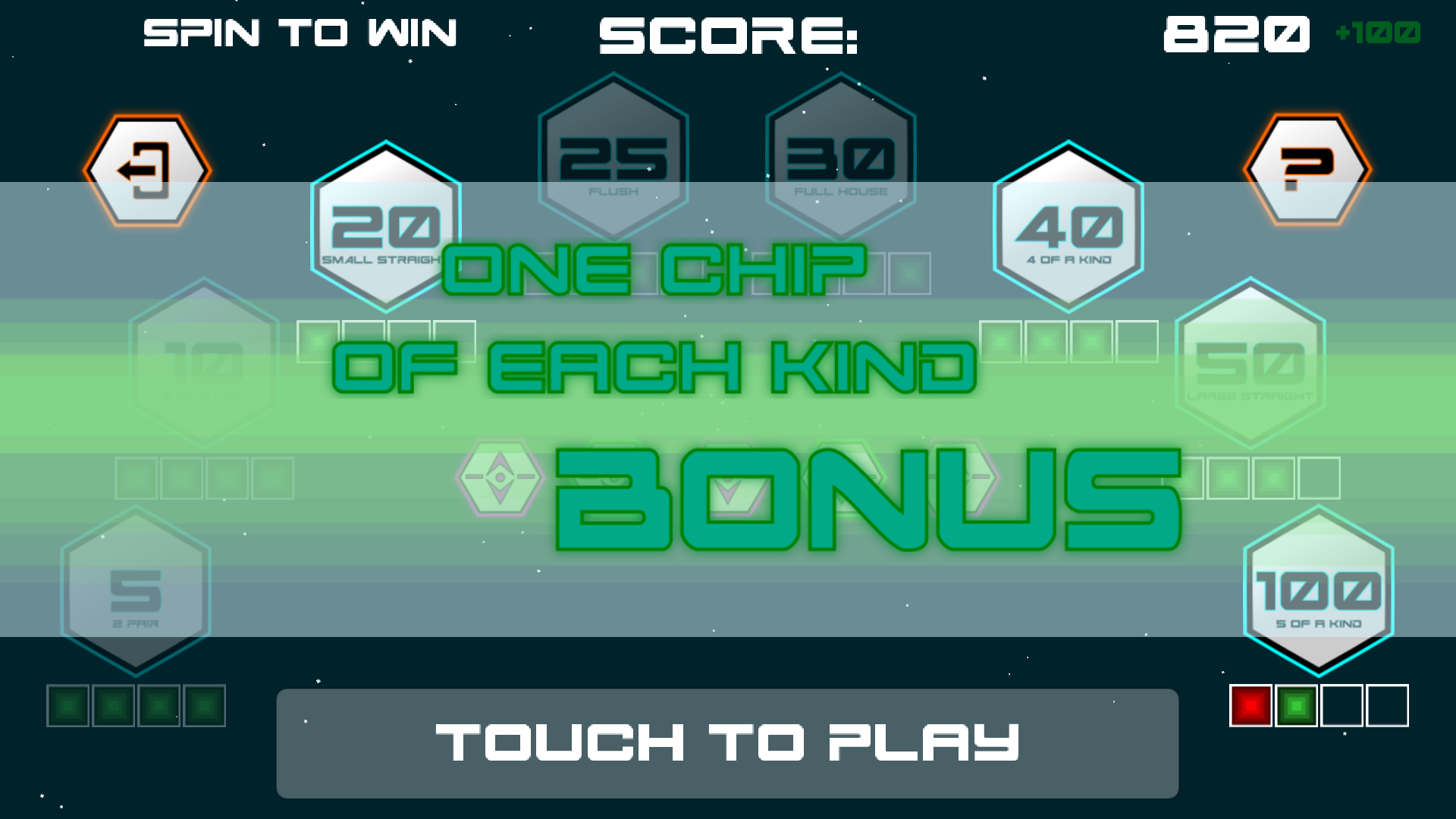 Poker Dice Solitaire Future