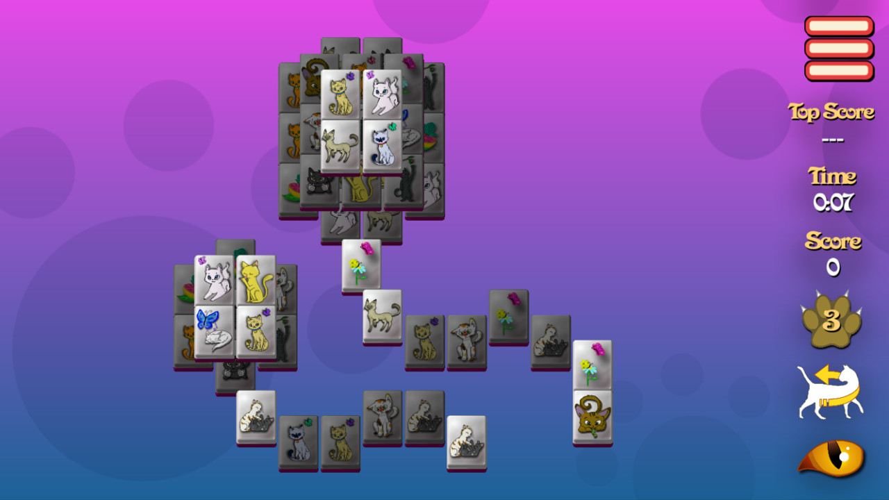 Meow-Jong Solitaire