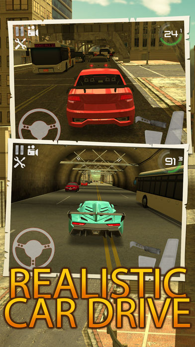 City Traffic Car Driving Parking Career Simulator