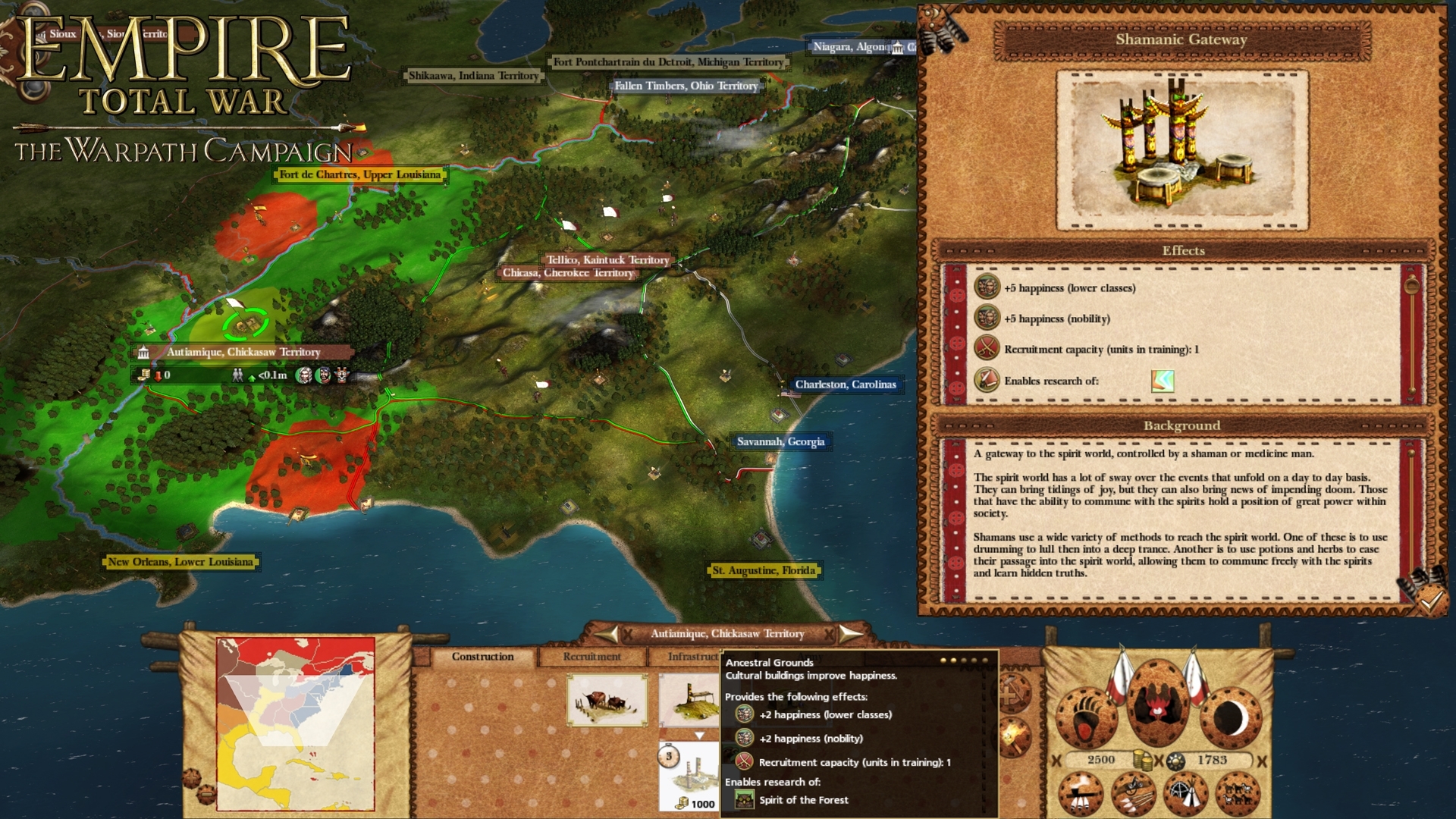 Empire: Total War – The Warpath Campaign