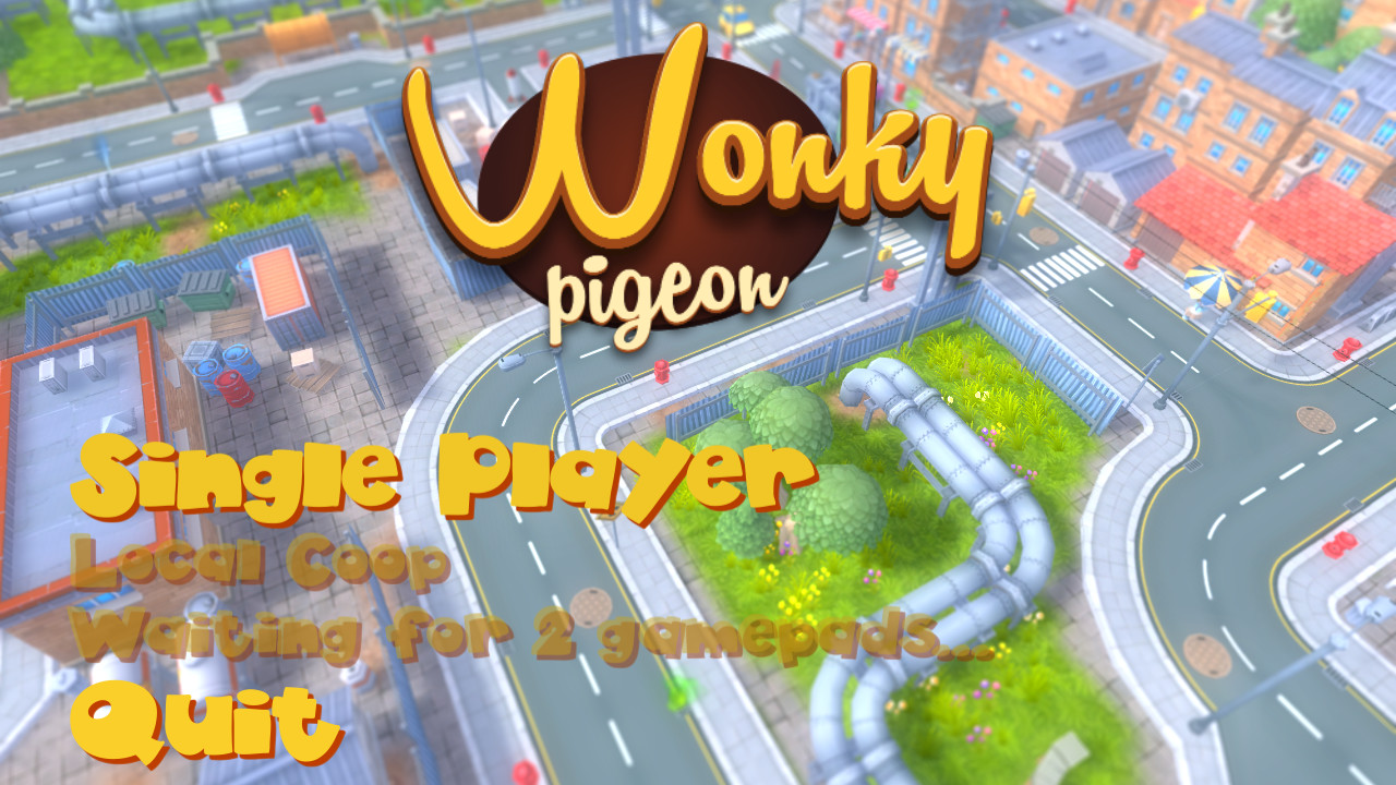 Wonky Pigeon!