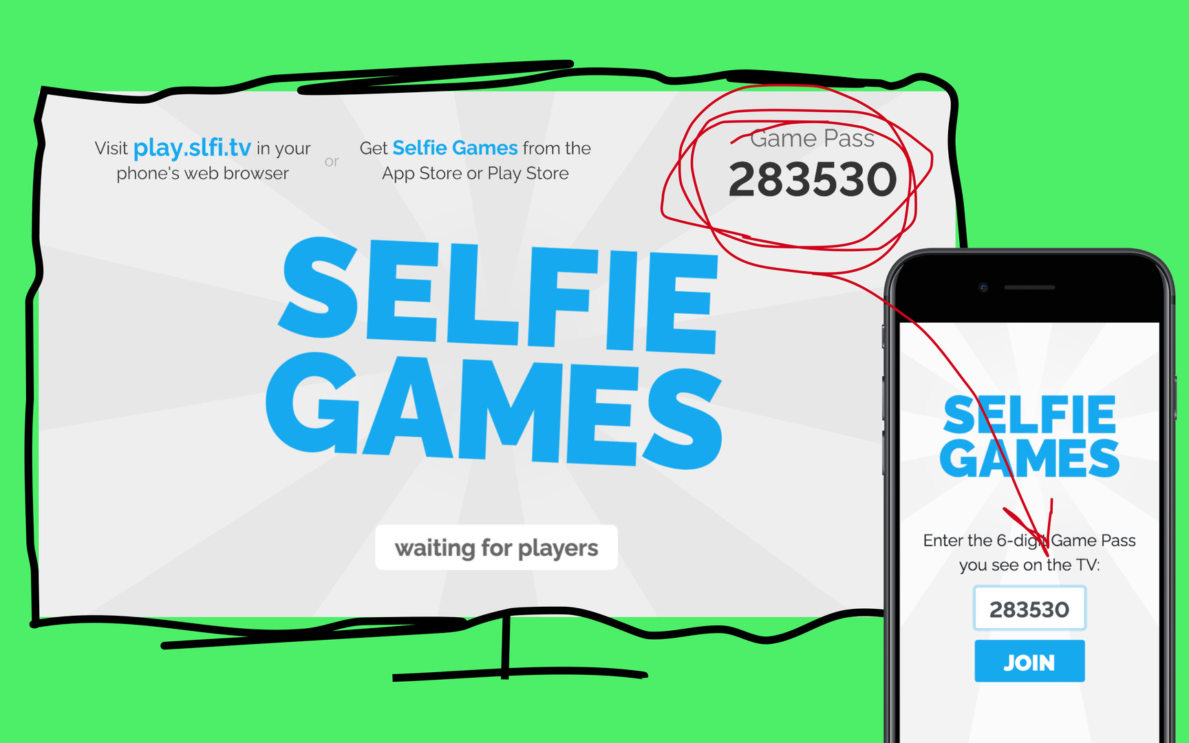 Selfie Games [TV]: Party Game