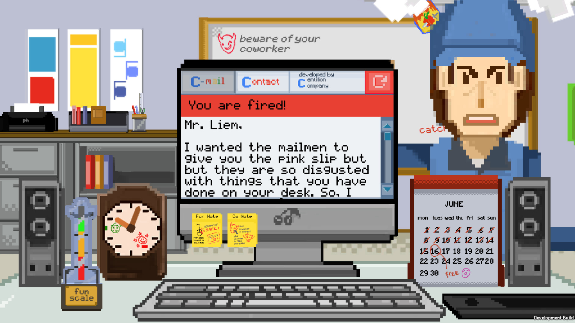 NSFW: Not a Simulator for Working