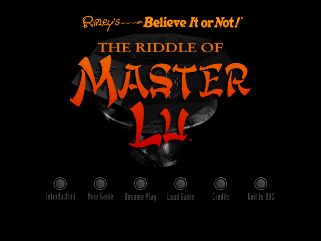 Ripley’s Believe It or Not!: The Riddle of Master Lu