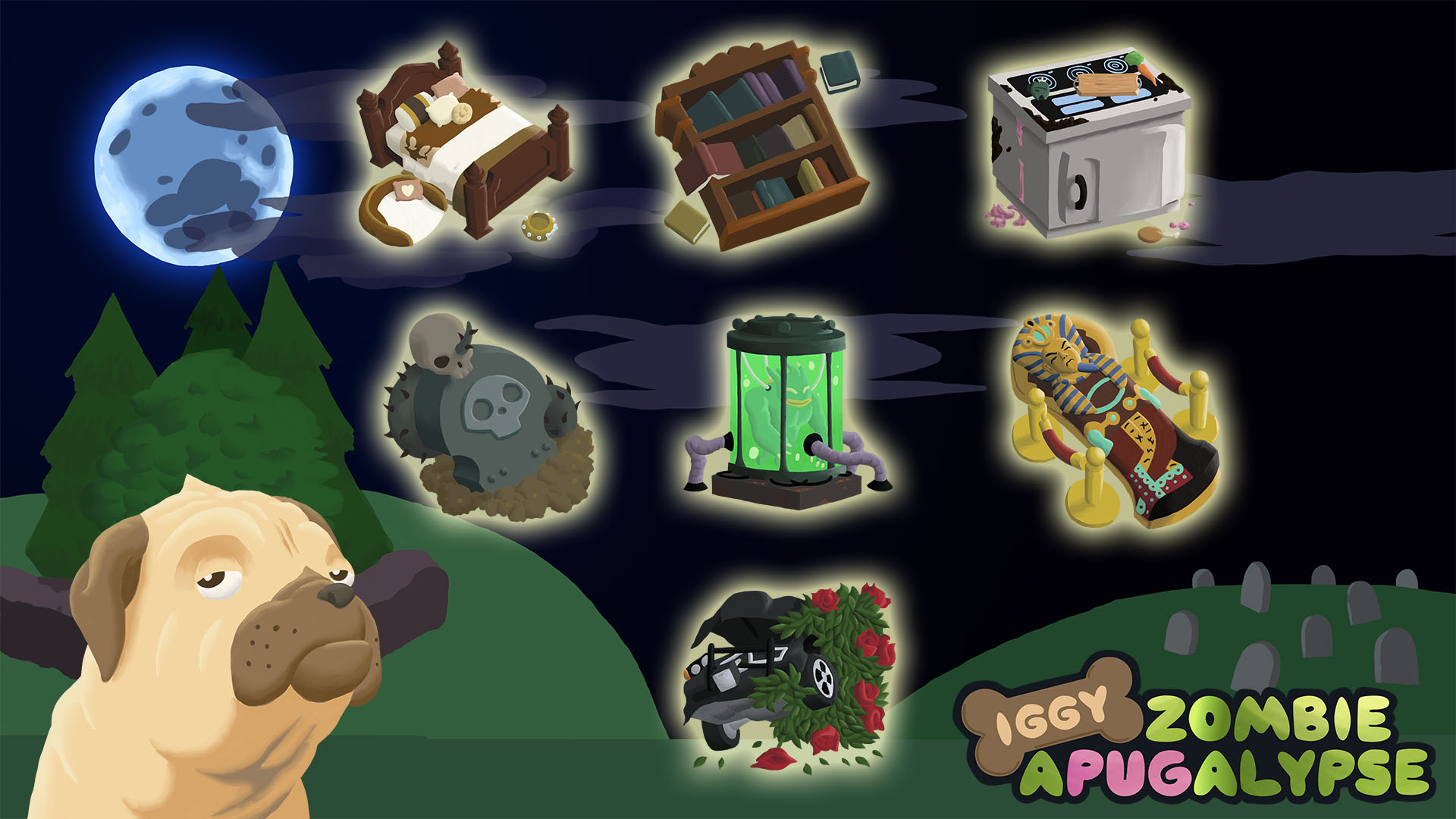 Iggy’s Zombie A-Pug-Alypse