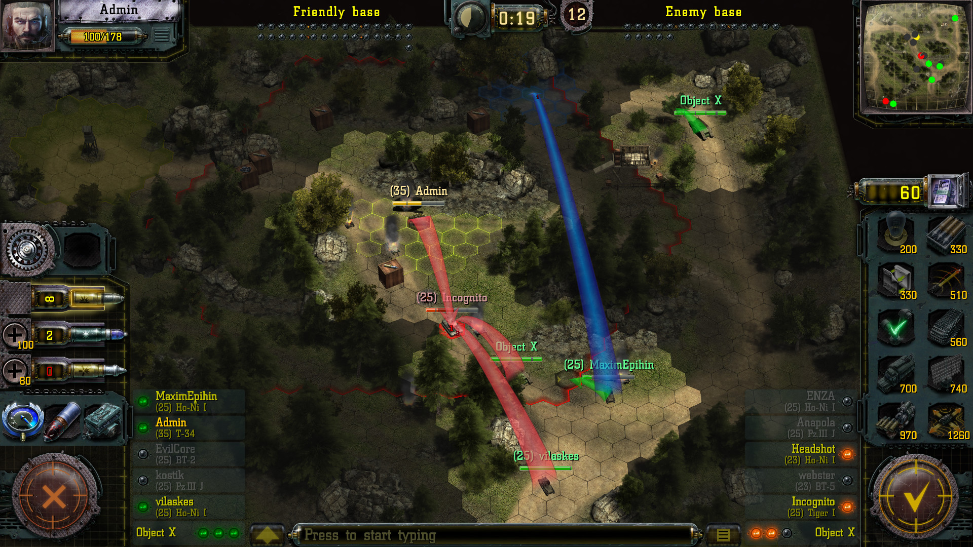 Find &amp; Destroy: Tank Strategy