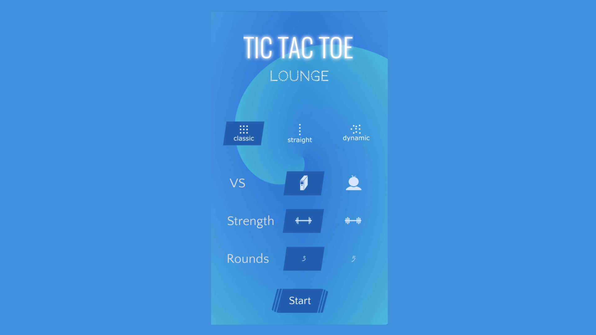 Tic Tac Toe Lounge