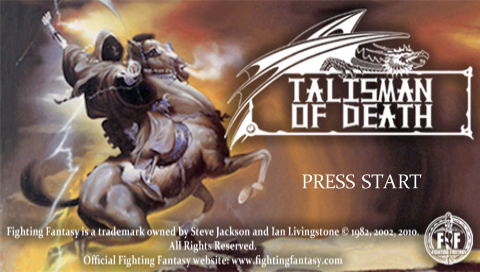 Fighting Fantasy: The Talisman of Death