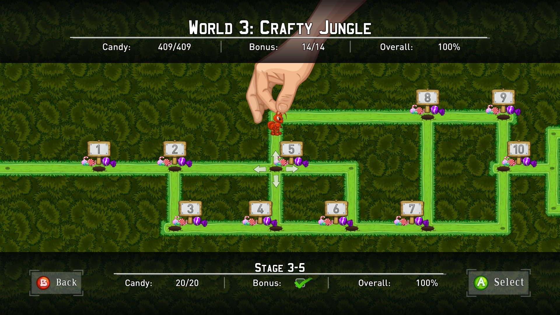 Ant-gravity: Tiny’s Adventure