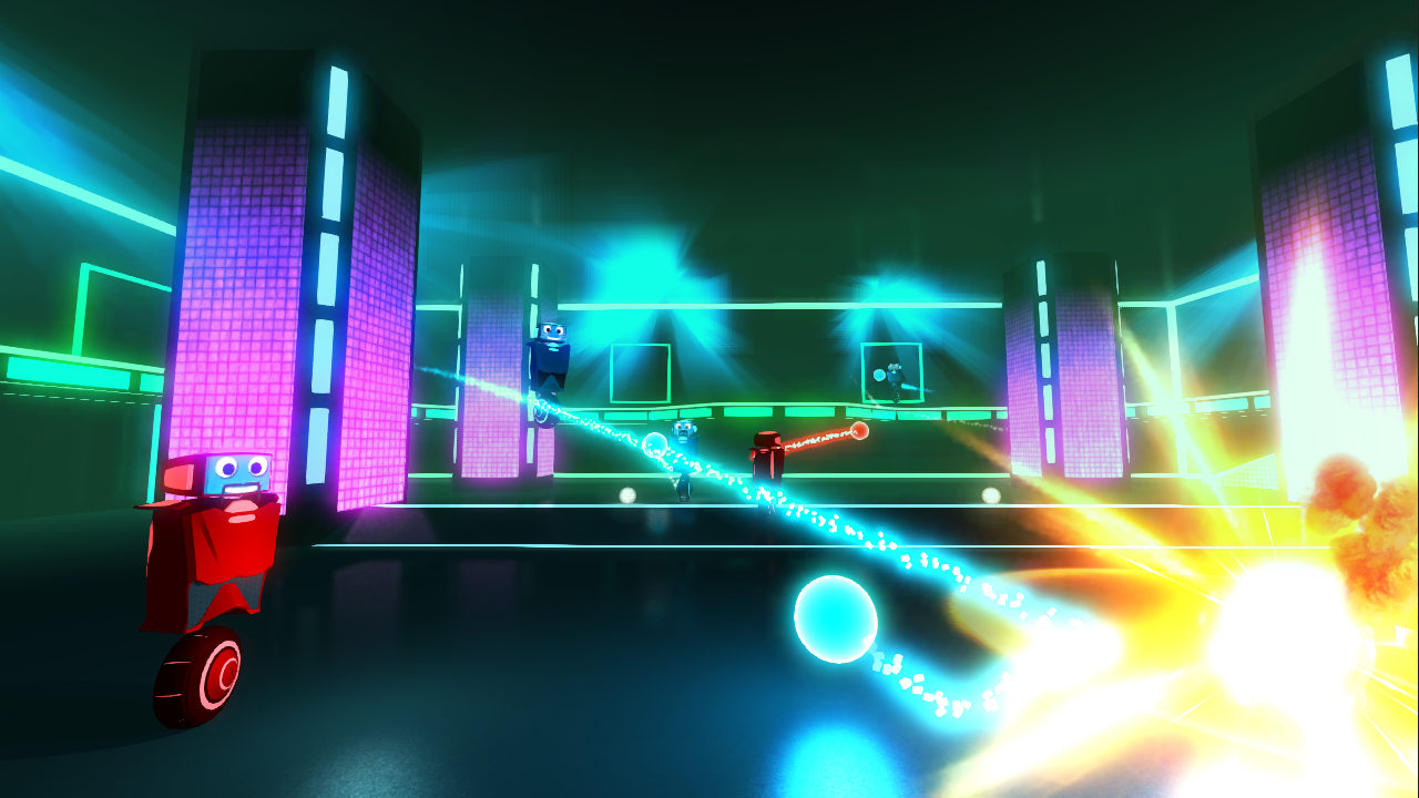 Robot Roller-Derby Disco Dodgeball