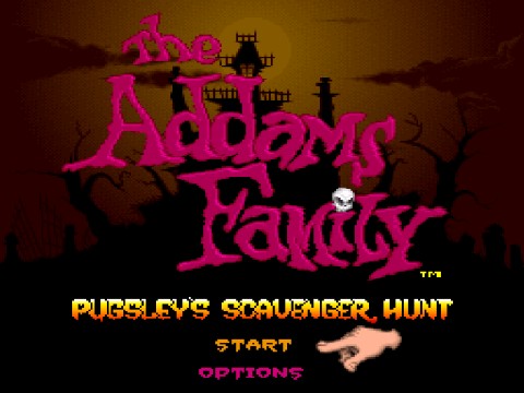 The Addams Family: Pugsley’s Scavenger Hunt