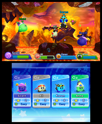 Kirby Fighters Deluxe