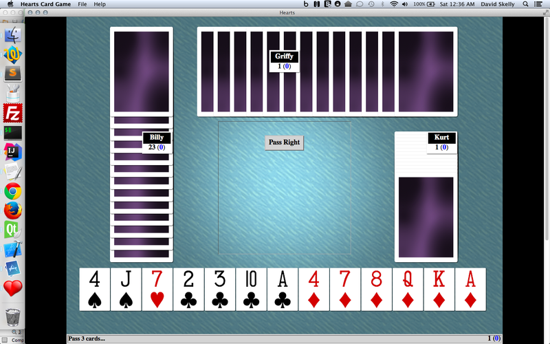Hearts Card Game