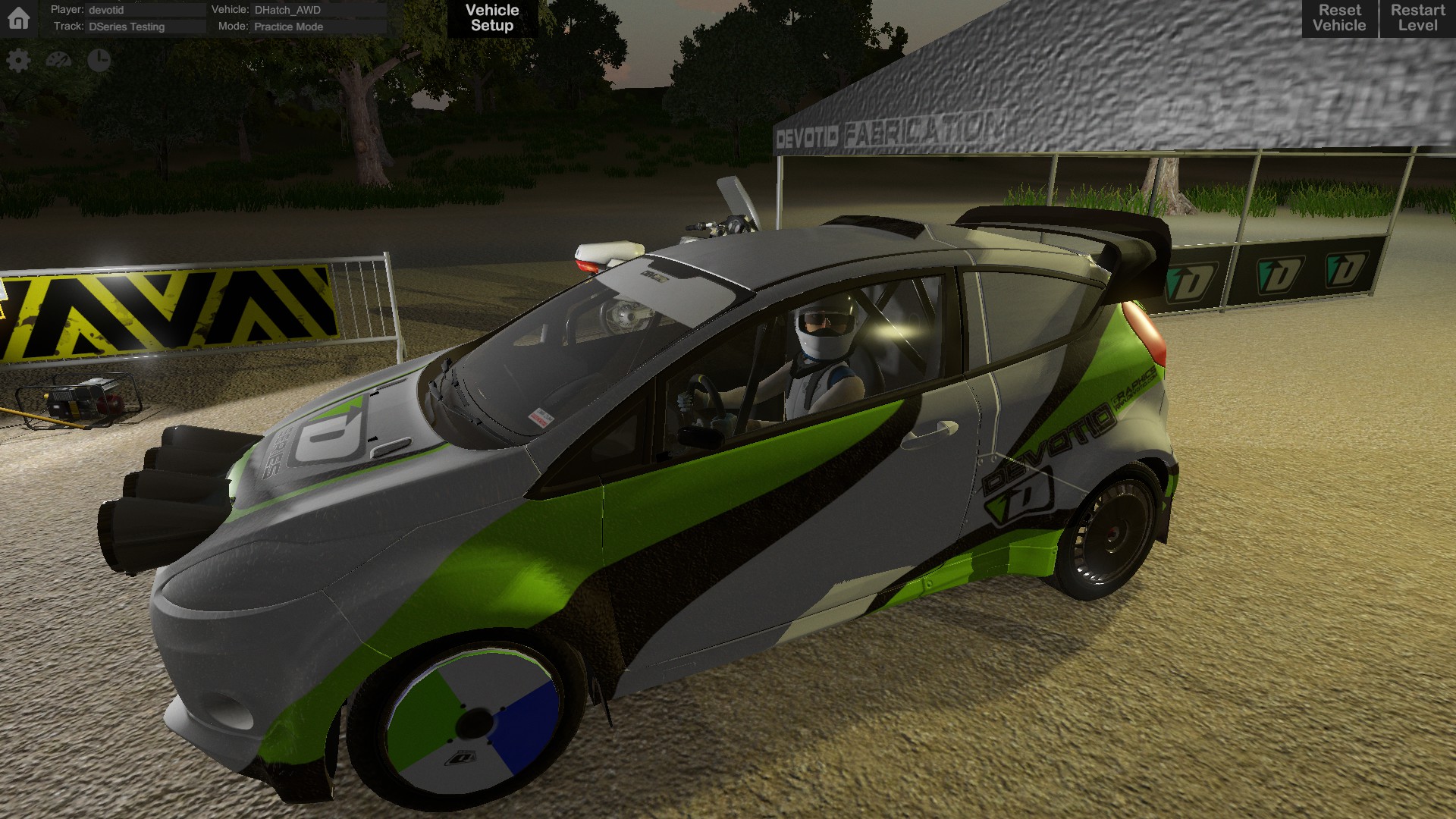 D Series Off Road Driving Simulation