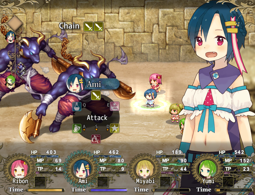 Magical girl’s labyrinth