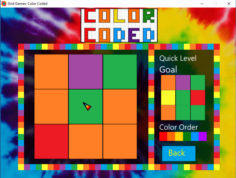 Grid Games: Color Coded
