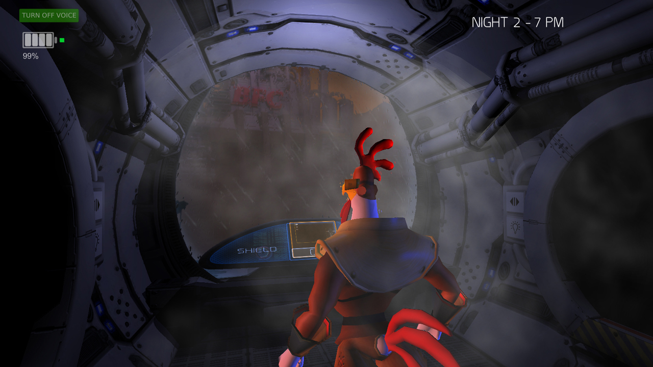 Cluck Yegger in Escape from the Planet of the Poultroid