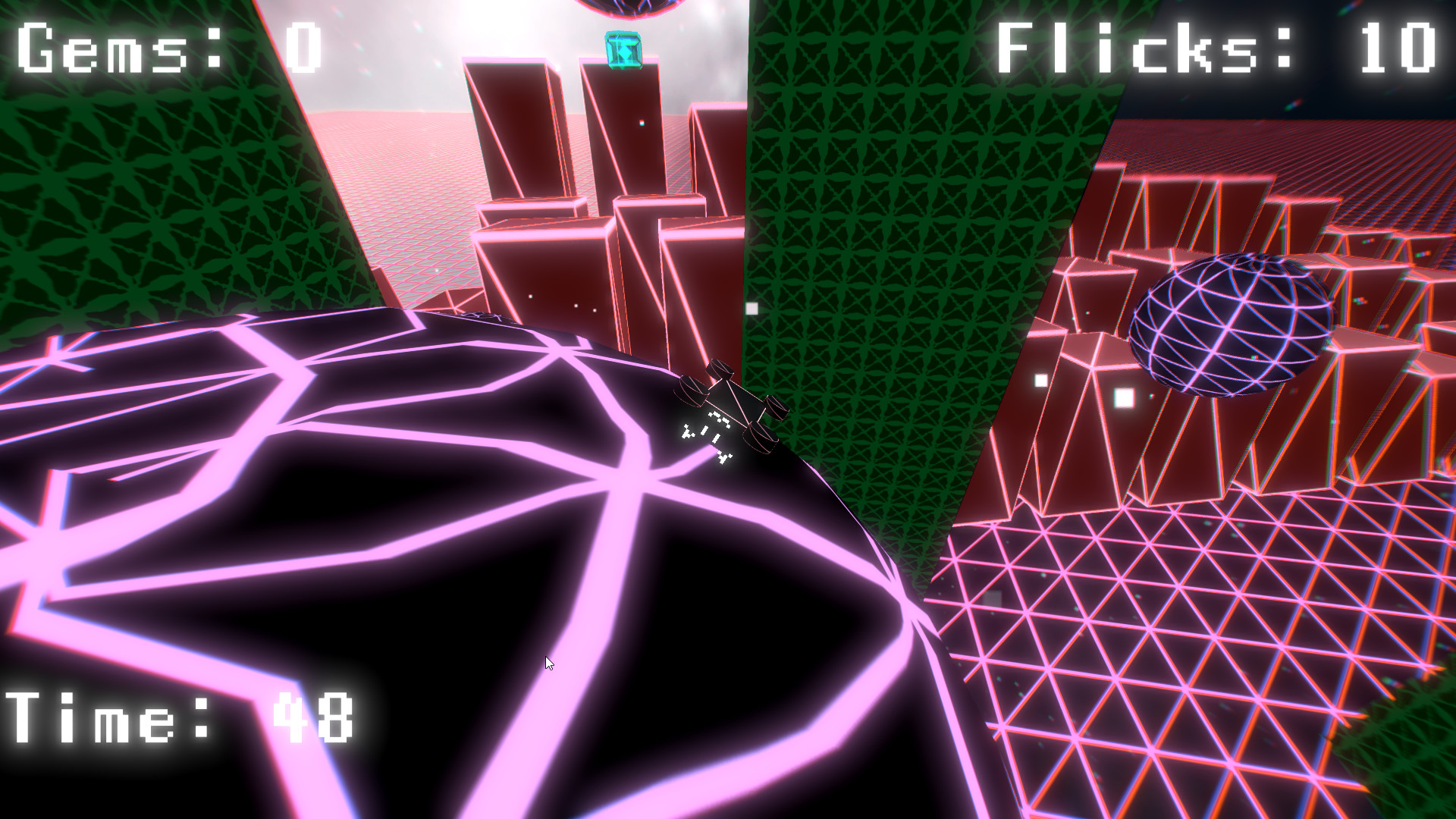 Block Cat Space Golf