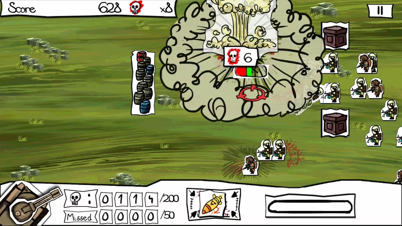 Paper Wars: Cannon Fodder Devastated