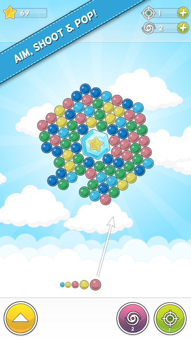Bubble Cloud: Spinning Bubbles
