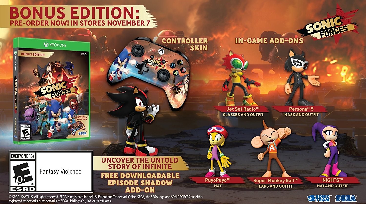 Sonic Forces: Bonus Edition