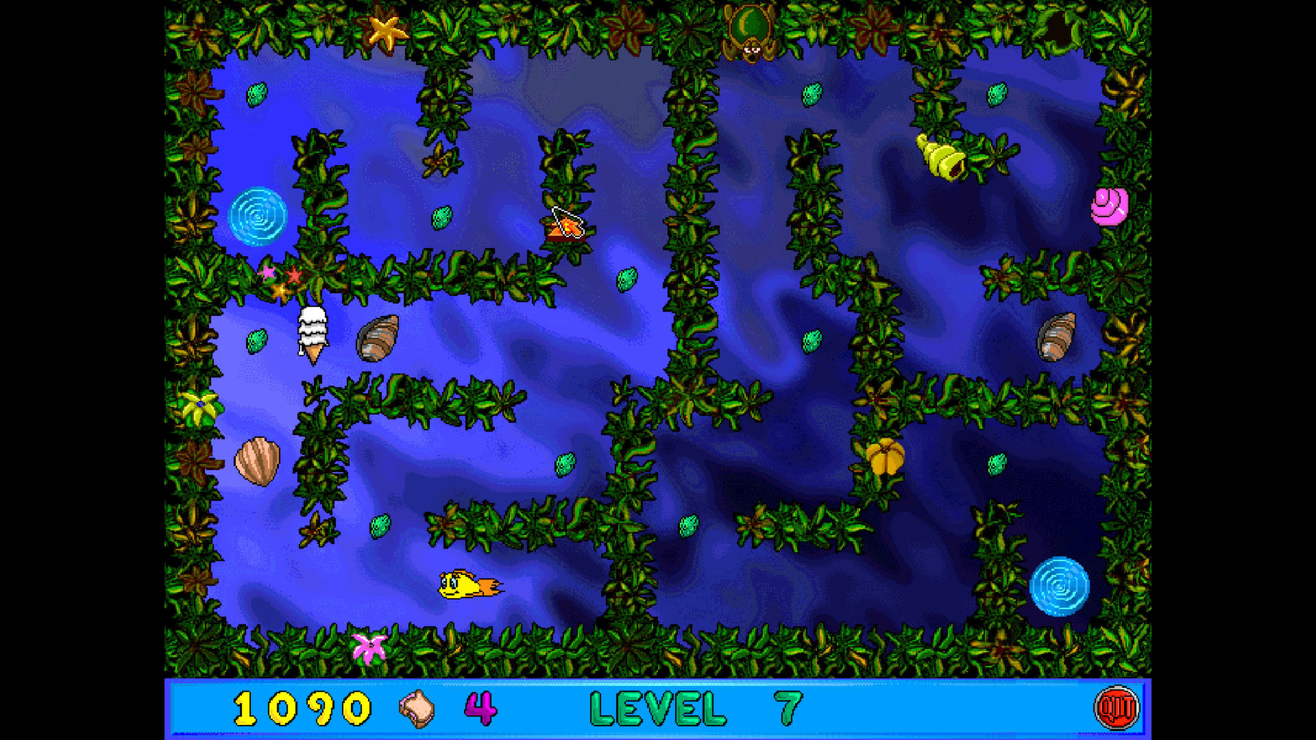 Freddi Fish and Luther’s Maze Madness