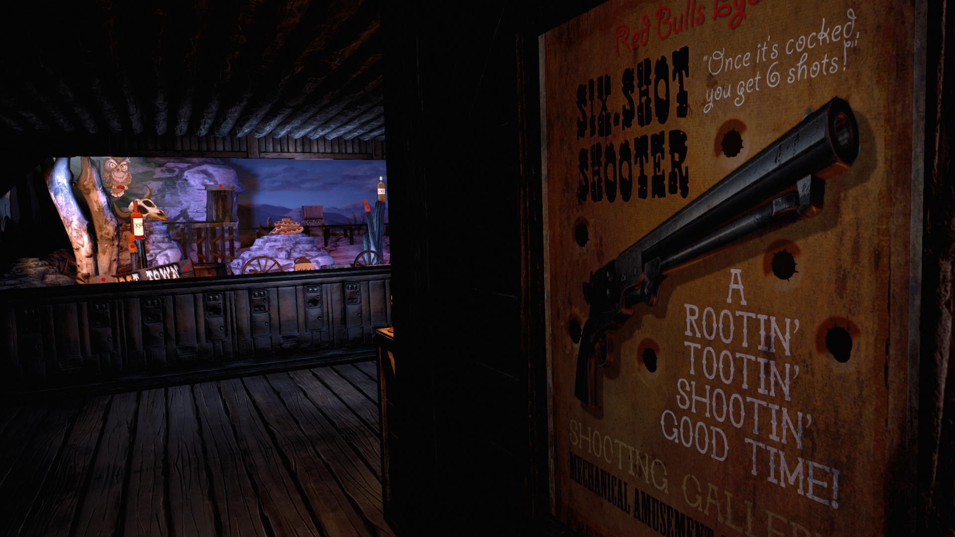 Ghost Town Mine Ride &amp; Shootin’ Gallery
