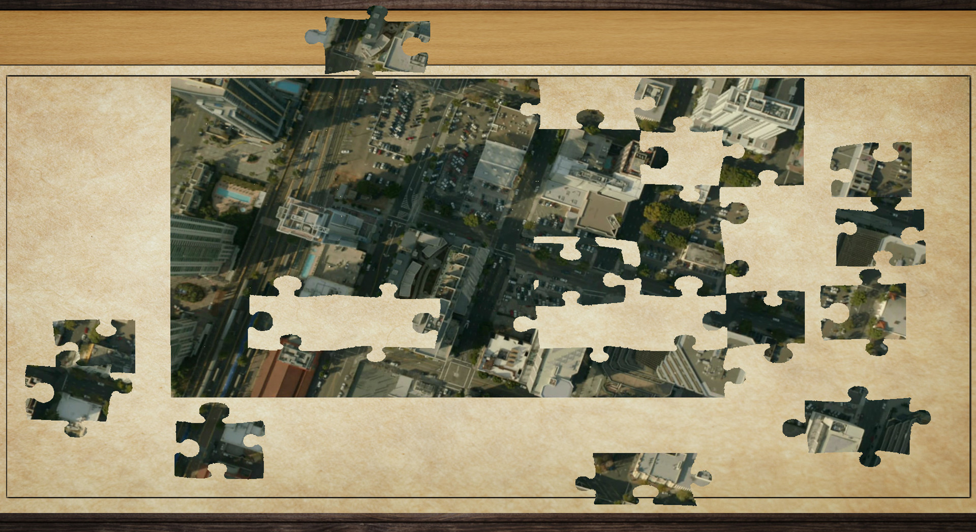 CityScape Jigsaw Puzzles: Animated