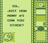 Kirby’s Star Stacker