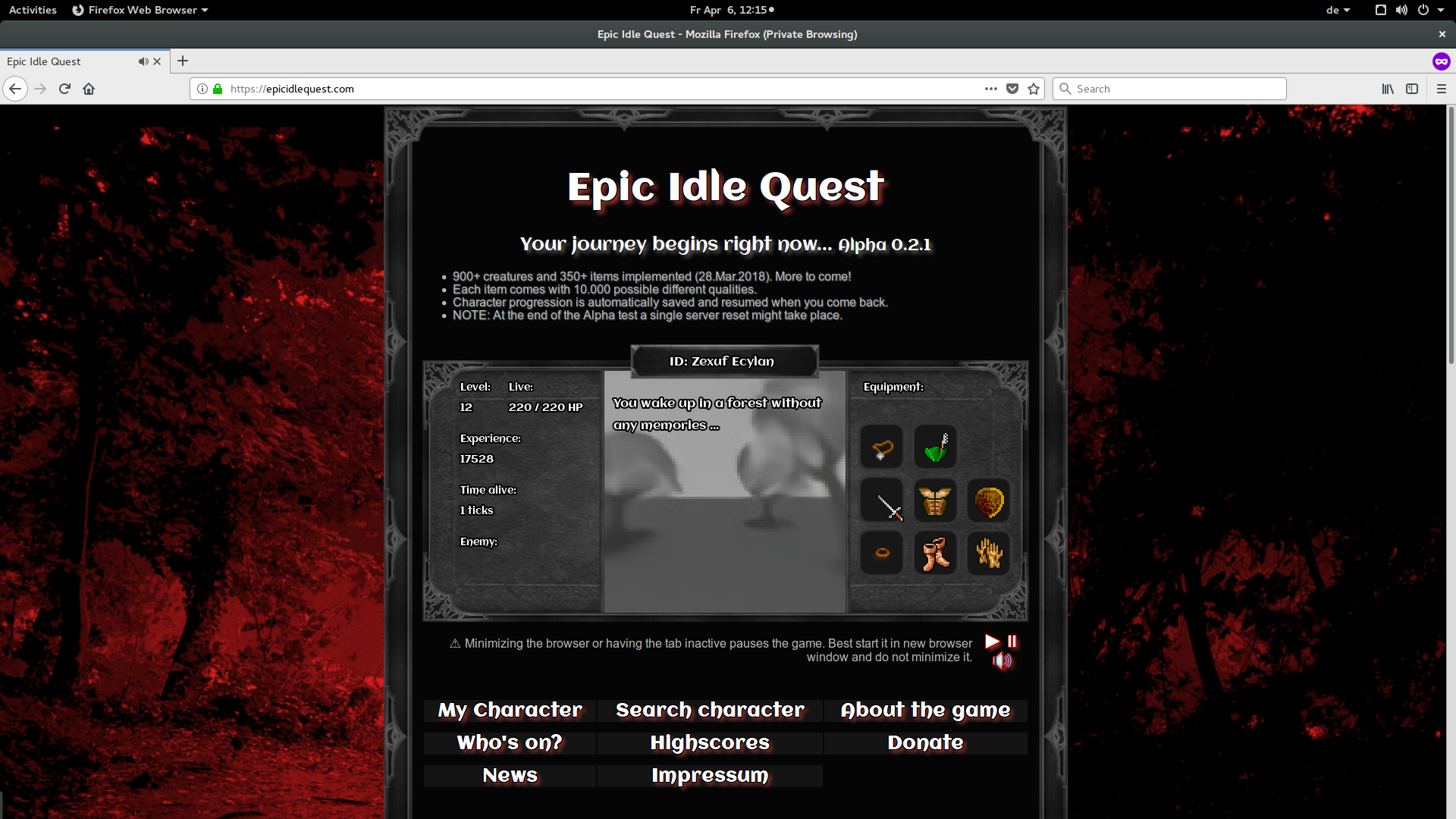 Epic Idle Quest