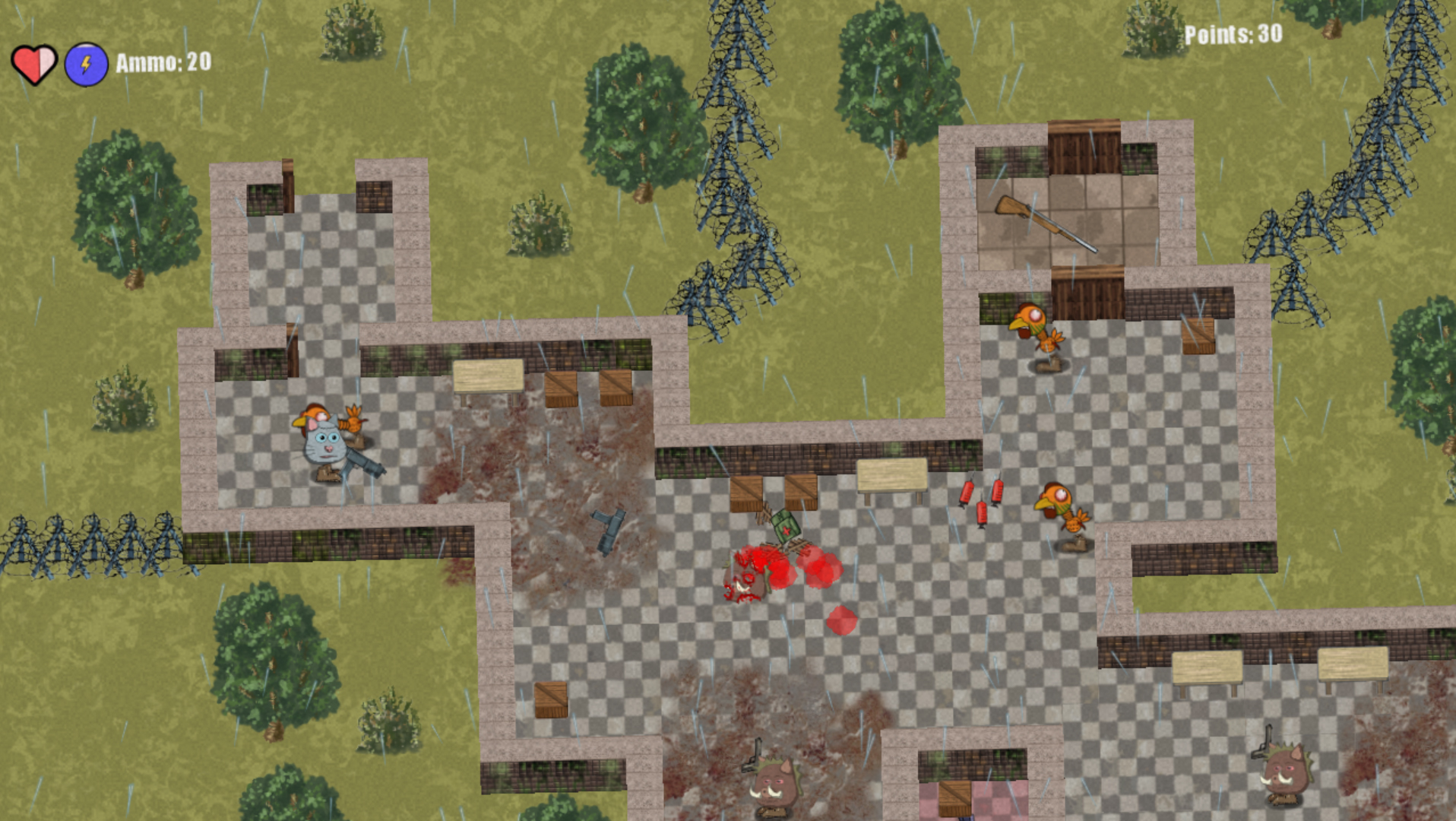 Armored Animals: H1N1z