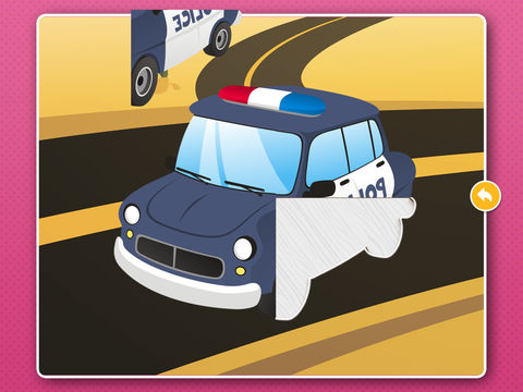 Cars &amp; Vehicles Puzzle Game for Toddlers HD