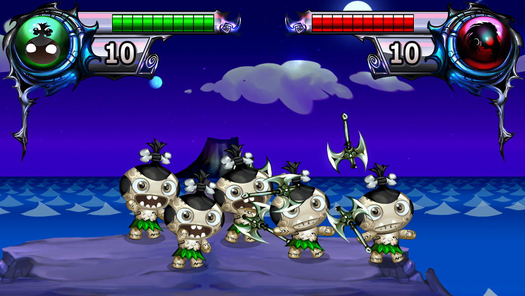 Pocket God vs Desert Ashes