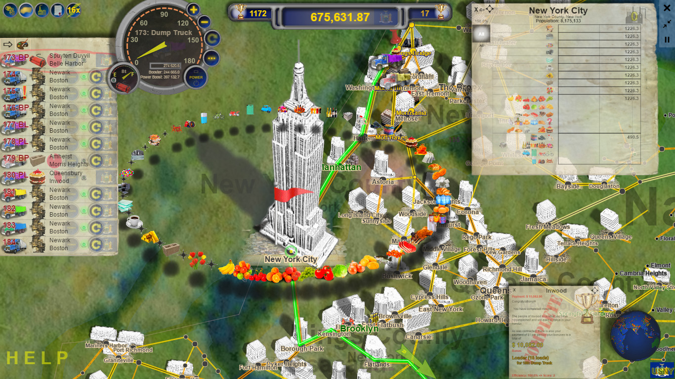 Logistical: USA – New York