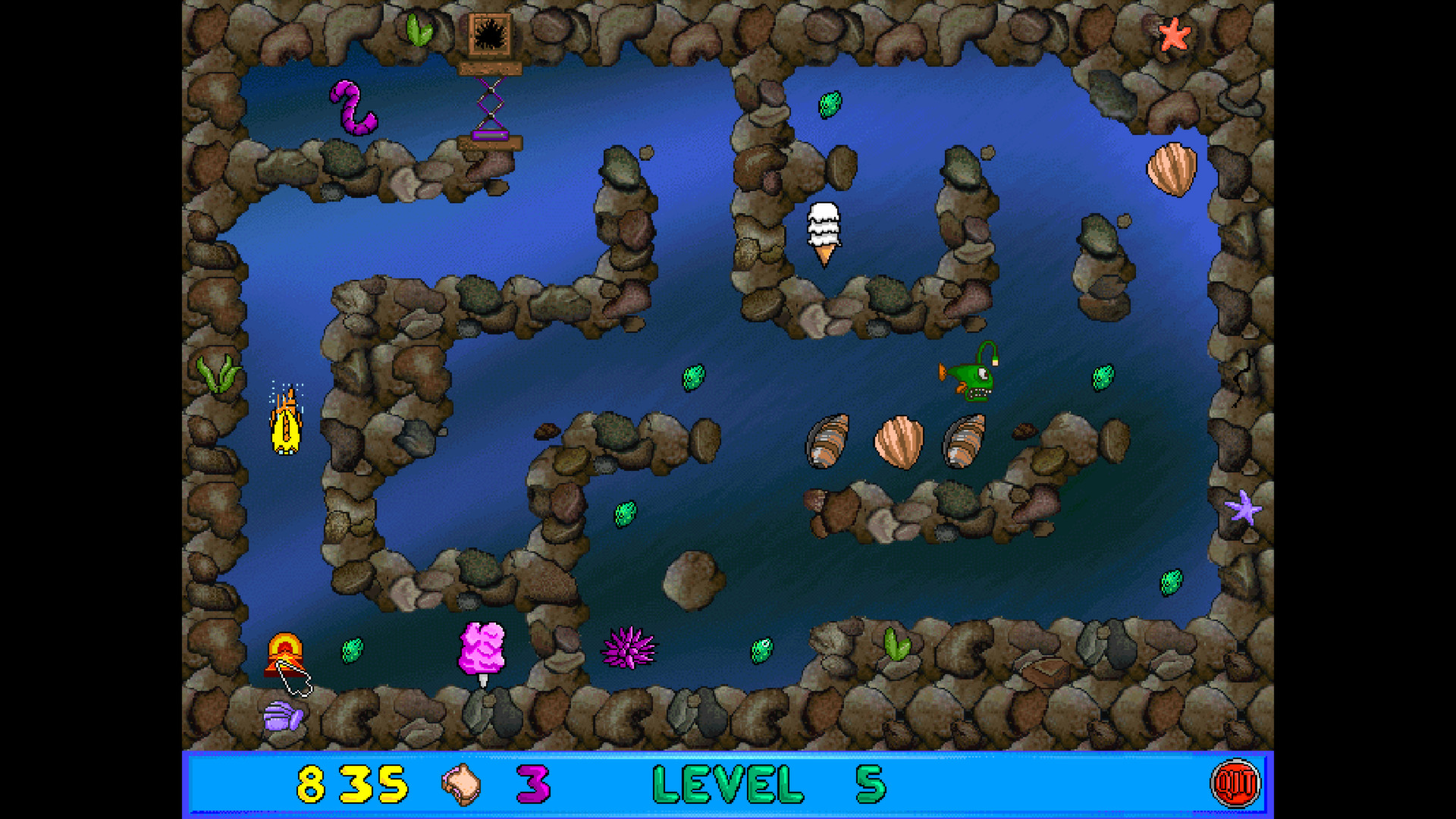 Freddi Fish and Luther’s Maze Madness