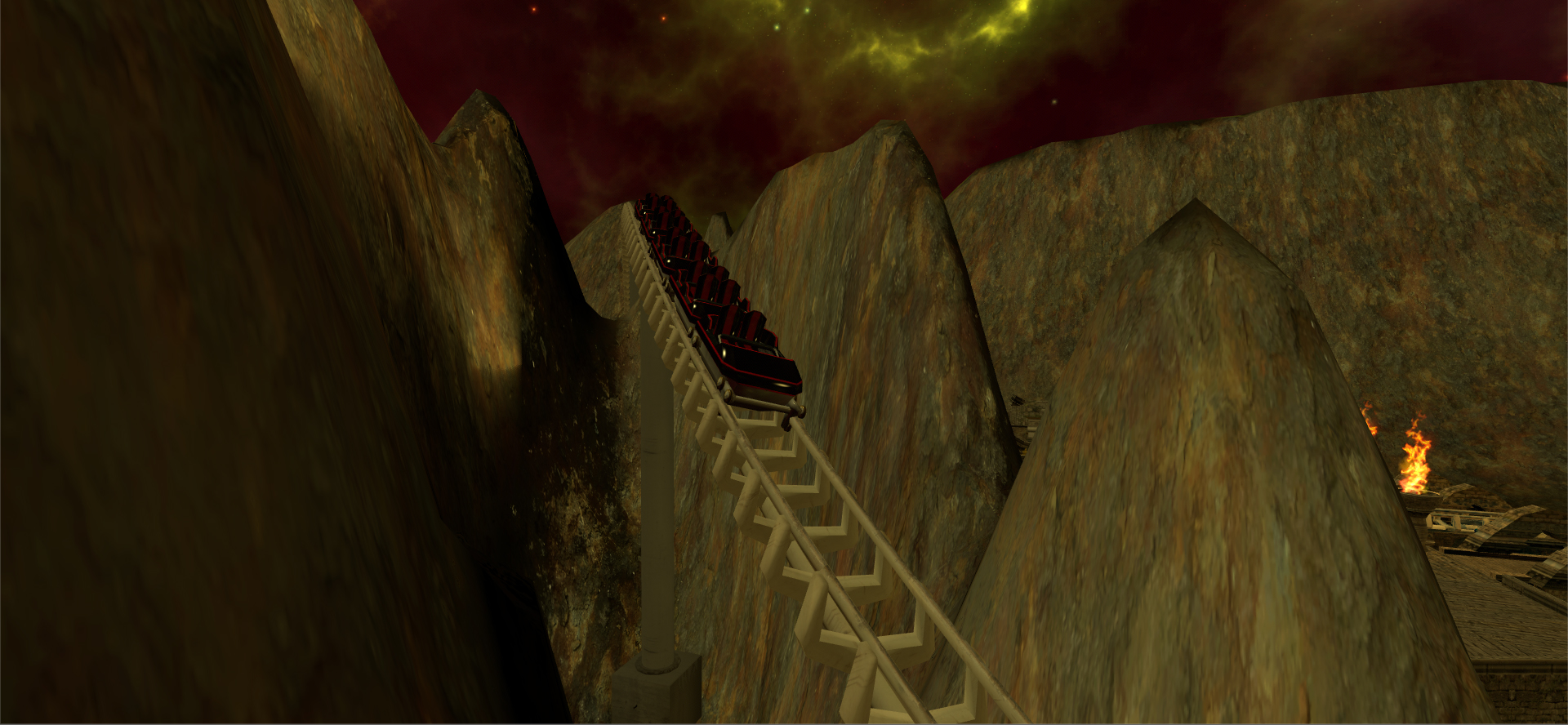 Ancient VR coaster