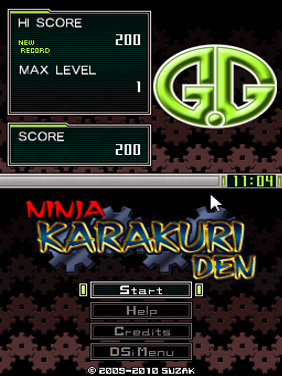 G.G Series: Ninja Karakuri Den