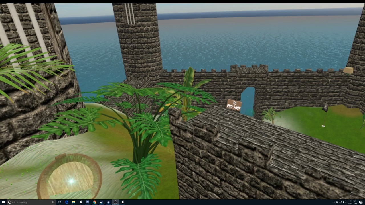 Virtual Islands: Mini-Golf Challenge